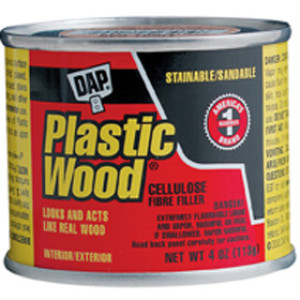 DAP 21434 PLASTIC WOOD 4 OZ WALNUT SOLVENT PROFESSIONAL WOOD FILLER RTU