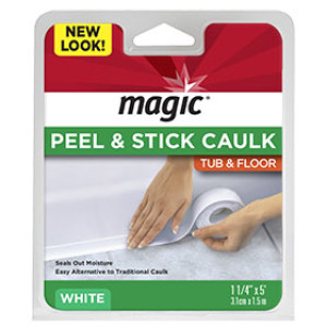 WEIMAN 3015 MC30 / MC306T 1-1/4" X 5' FLOOR & TUB SEALER TRIM WHITE