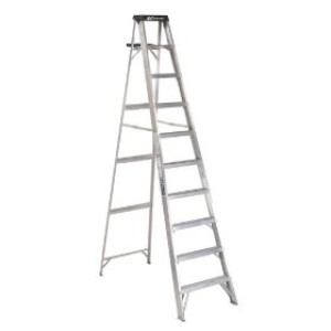 LOUISVILLE LADDER AS3010 10' TYPE IA ALUMINUM STEPLADDER