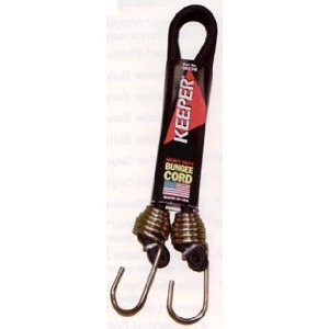 KEEPER 06192 18" HEAVY DUTY BUNGEE CORD INDUSTRIAL STRENGTH 2X TENSION - BULK