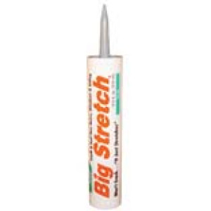 SASHCO BIG STRETCH 10010 10.5 OZ GRAY 100% ACRYLIC LATEX CAULK WINDOW & DOOR