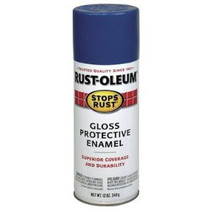 RUST-OLEUM STOPS RUST 7727830 12 OZ GLOSS PROTECTIVE ENAMEL ROYAL BLUE SPRAY