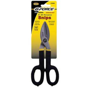 G-FORCE 21920 8" TIN SNIPS ERGO GRIP HANDLE