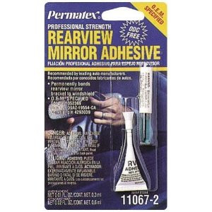 PERMATEX 81844 REARVIEW  MIRROR PROFESSIONAL STRENGTH ADHESIVE TUBE
