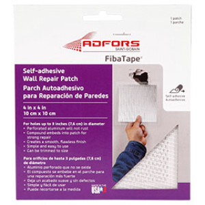 FIBATAPE FDW6838-U 6" X 6" WALL AND CEILING REPAIR PATCH