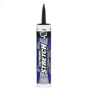 DAP 18713 10.1 OZ EXTREME STRETCH PREMIUM CRACKPROOF ELASTOMERIC SEALANT BLACK