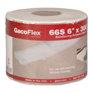 GACO BT66S-6 GACOFLEX 6" X 300' ROOF REINFORCING POLYESTER MESH