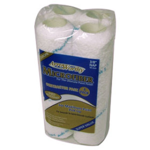 ARROWORTHY 9MFR3-4P 9" X 3/8" MICROFIBER ROLLER COVER 4PK