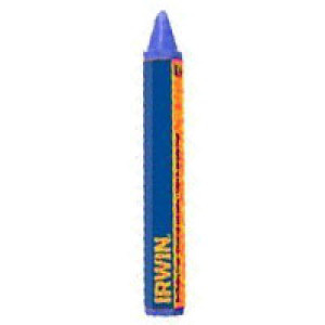 IRWIN STRAIT-LINE 66402 4-1/2" BLUE MARKING CRAYON NON-TOXIC WATERPROOF BULK
