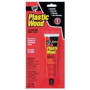 DAP 21500 PLASTIC WOOD 1.87 OZ NATURAL SOLVENT PROFESSIONAL WOOD FILLER RTU