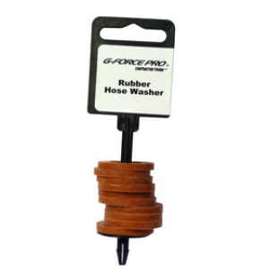 G-FORCE 53218 RED RUBBER HOSE WASHER (10 PER HANG TAG)
