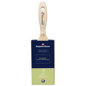 BENJAMIN MOORE U60830-017 3" CHINEX EXTRA FIRM BLEND BEAVERTAIL BRUSH