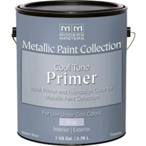 MODERN MASTERS 337184 COOL TONE PRIMER INTERIOR / EXTERIOR METALLIC GAL GRAY