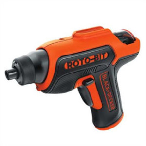 BLACK & DECKER BDCS50C ROTO-BIT 4V MAX CORDLESS SCREWDRIVER WITH BIT STORAGE
