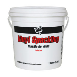 DAP 12133 RTU ALL PURPOSE INTERIOR HEAVY DUTY VINYL SPACKLING WHITE