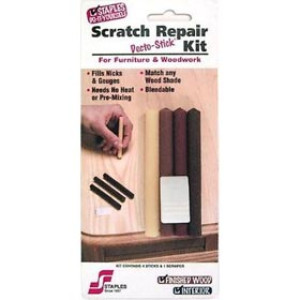 HF STAPLES #801 DECTO-STICK BLENDABLE SCRATCH REPAIR KIT