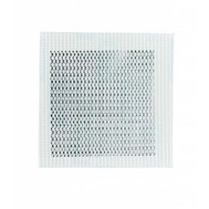 HYDE 09898 4" X 4" SELF-ADHESIVE F/G MESH WALL REPAIR PATCH ALUMINUM BACKING