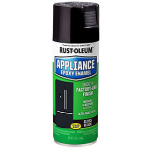 RUST-OLEUM SPECIALTY 7886830 12 OZ APPLIANCE EPOXY GLOSS BLACK SPRAY PAINT