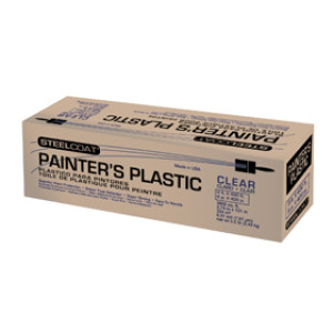 PETOSKEY PLASTICS 9' X 400' .31 MIL CLEAR HIGH DENSITY PAINTER'S PLASTIC