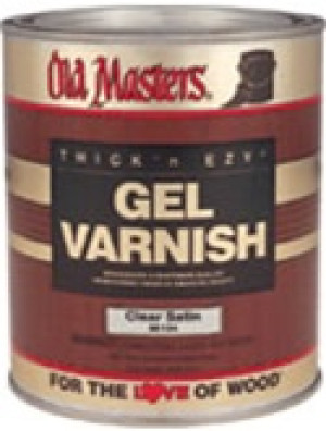 OLD MASTERS 85116 GEL VARNISH CLEAR SATIN POLYURETHANE
