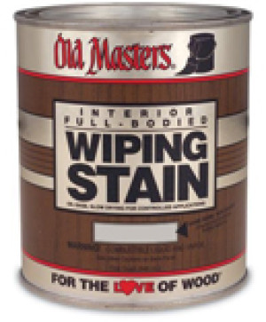 OLD MASTERS 15004 RICH MAHOGANY DEEP RED WIPING STAIN 250 VOC