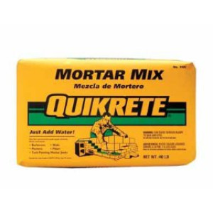 PACKAGE PAVEMENT 1102-40 QUIKRETE 40 LB MORTAR MIX