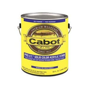 CABOT 0806.005 NEUTRAL BASE SOLID COLOR ACRYLIC SIDING STAIN