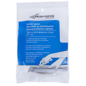 NEW YORK WIRE FCS8516U .140" X 100' GRAY VINYL SCREEN SPLINE