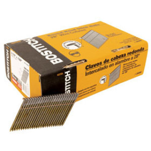 BOSTITCH S8D-FH STICK FRAMING NAIL 2-38" X .120" SMOOTH BRITE 2M/BOX