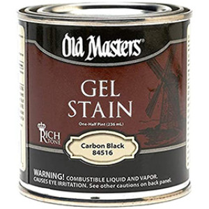 OLD MASTERS 84516 CARBON BLACK GEL STAIN