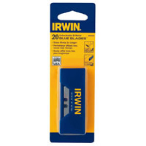 IRWIN 2084200 BI-METAL UTILITY KNIFE BLADE - 20 PACK WITH DISPENSER