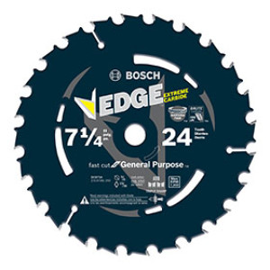 BOSCH DCB724 DAREDEVIL 7-1/4" X 24T EDGE FRAMING CIRCULAR SAW BLADE