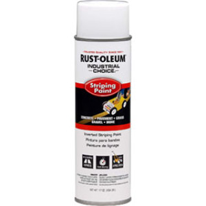 RUST-OLEUM 1691838V 17 OZ INVERTED STRIPING PAINT WHITE