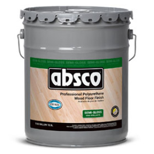 ABSCO 56205 SEMI GLOSS PROFESSIONAL POLYURETHANE FLOOR FINISH 275 VOC