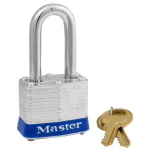 MASTER LOCK 3DLF 1-1/2" SHACKLE LAMINATED PADLOCK 1-9/16" WIDE