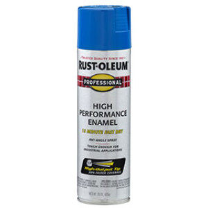 RUST-OLEUM PROFESSIONAL 7524838 HIGH PERFORMANCE ENAMEL SAFETY BLUE 15 OZ