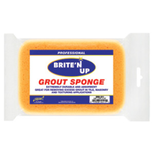 BRITE'N UP BNU-511 PROFESSIONAL LARGE TILE GROUT POLYESTER SPONGE