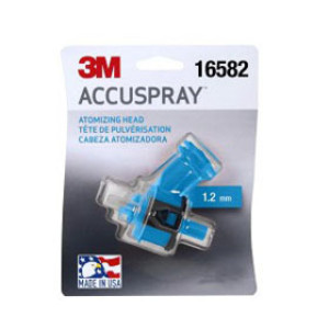 3M 16582 ACCUSPRAY ATOMIZING HEAD BLUE 1.2MM