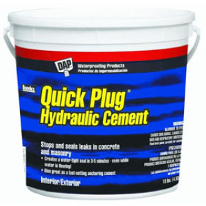 DAP 14090 10 LB QUICK PLUG HYDRAULIC CEMENT GRAY