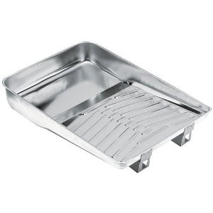 WOOSTER R402-11 11" DELUXE METAL PAINT TRAY BRIGHT FINISH STEEL