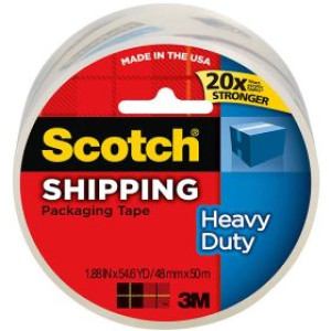 3M 3850-1 2" X 55YD SCOTCH CLEAR PACKAGING TAPE