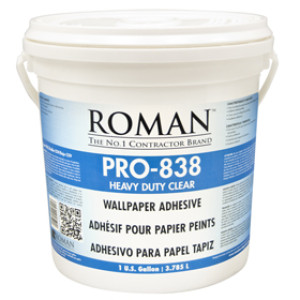 ROMAN 11301 PRO-838 HEAVY DUTY CLEAR VINYL ADHESIVE