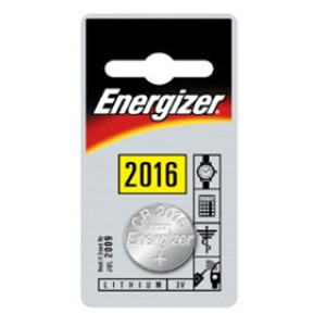 ENERGIZER ECR2016BP 3V LITHIUM COIN CELL WATCH & ELECTRONICS BATTERY 1PK