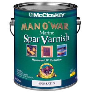 MCCLOSKEY MAN O'WAR 7505.005 SATIN MARINE SPAR VARNISH 450 VOC