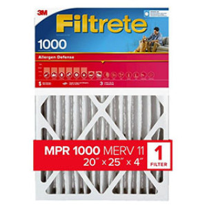 3M NDP03-4IN-4 FILTRETE 20" X 25" X 4" ULTRA ALLERGEN REDUCTION DEEP PLEAT