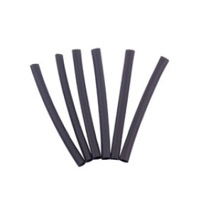 GARDNER BENDER HST-250 THIN-WALL HEAT SHRINK TUBING 1/4"-1/8" 4" L BLACK 6/CD