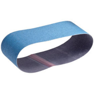 NORTON 02226 3" X 21" P80 GRIT PORTABLE SANDING BELT 49611 HANDY PACK 2PK