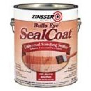 ZINSSER BULLS EYE 850 SEAL COAT UNIVERSAL SANDING SEALER 100% WAX-FREE SHELLAC