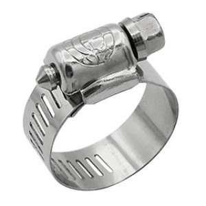 CAMBRIDGE RESOURCES HCM-6P #6 7/16" 25/32" STAINLESS STEEL MINI HOSE CLAMP 10P