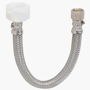 FLUIDMASTER B1T09 9" TOILET CONNECTOR BRAIDED STAINLESS STEEL